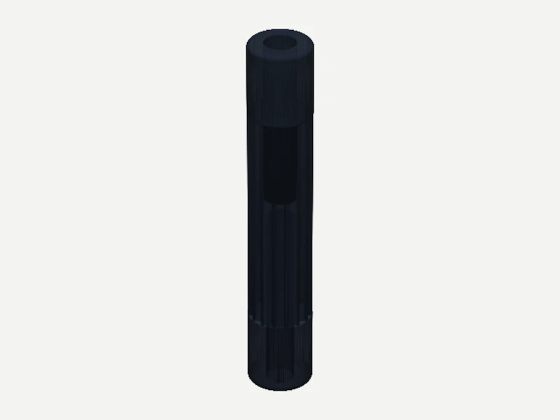 Precision pin vise, its body, collet and bench block shown as separate printable parts