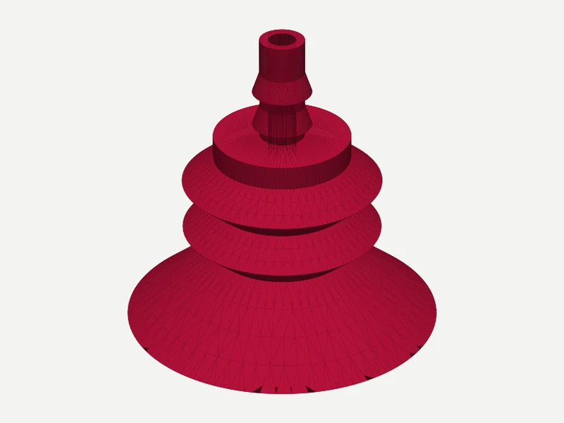 Bellows Suction Cup